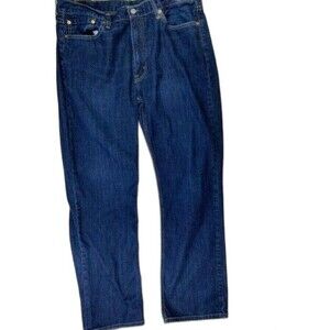 Levi 514 Size 38x32 Mens Jeans Dark Wash Straight Leg